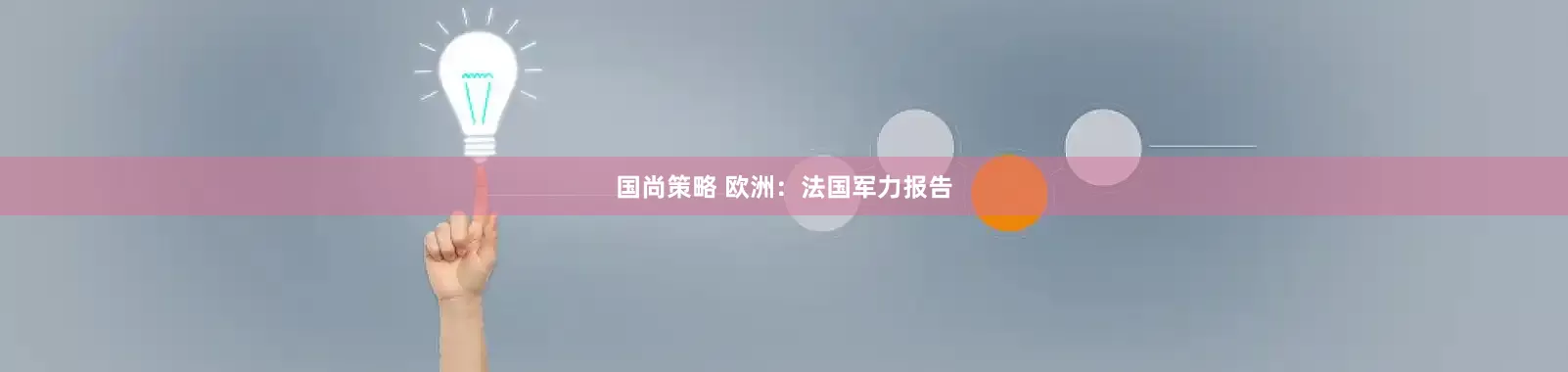 国尚策略 欧洲：法国军力报告